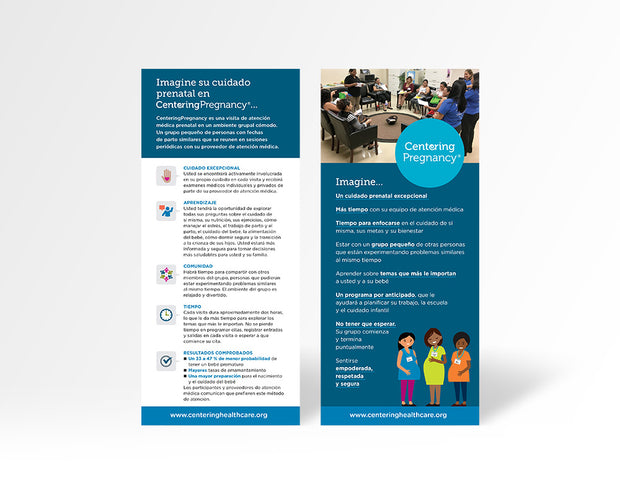 CenteringParenting® Rack Cards - Choose English or Spanish